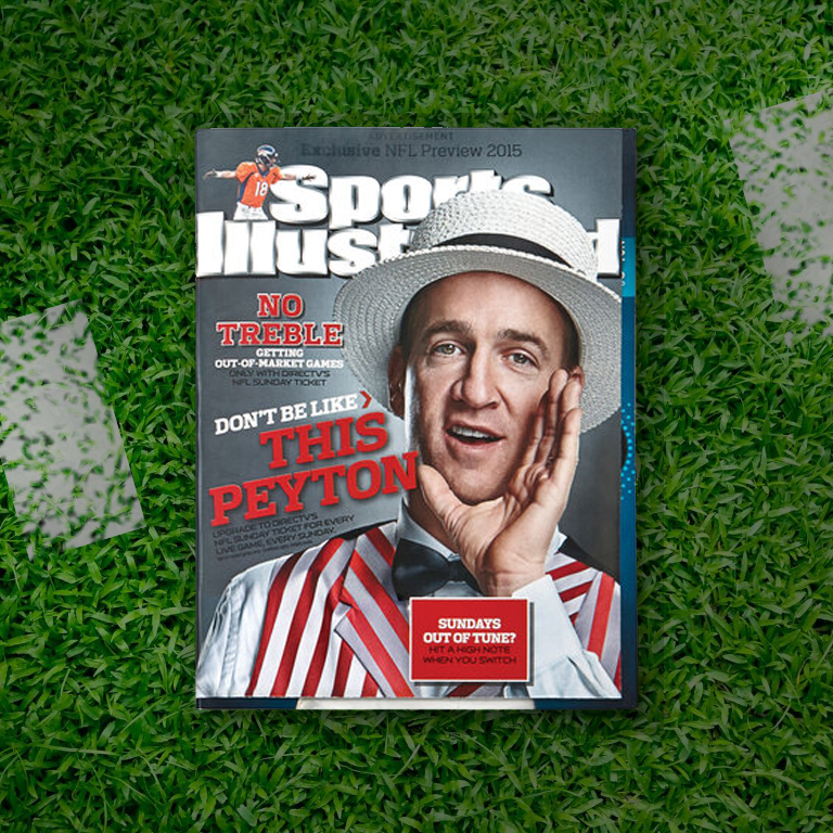 Sports Illustrated Peyton Cover